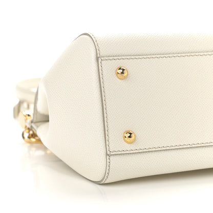 Dolce & Gabbana Dauphine Medium Miss Sicily Satchel White 8 of 10