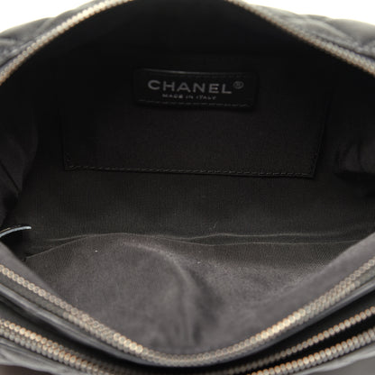 Chanel Calfskin Quilted Waist Bag Black 5 of 14