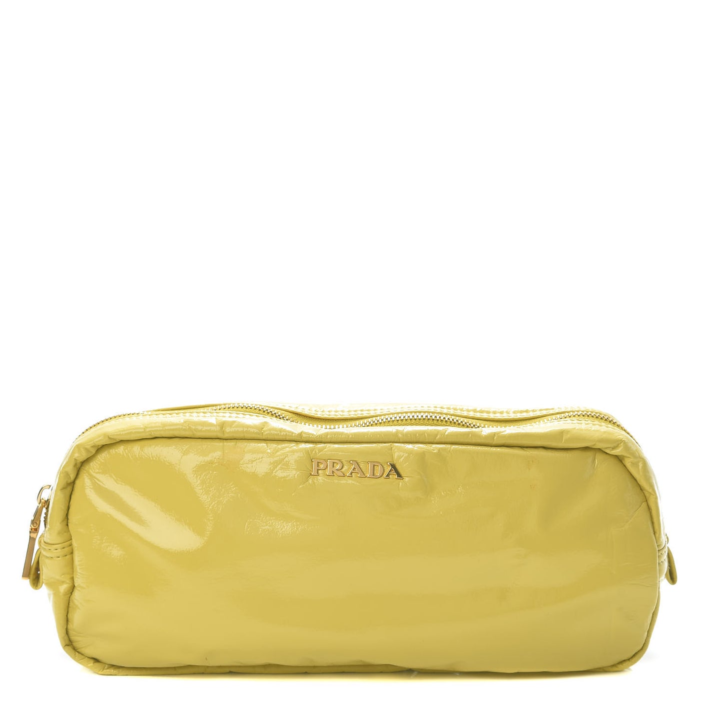 Vernice Patent Cosmetic Pouch Ananas
