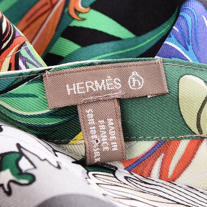 Hermes Silk Petit H Mythiques Phoenix Coloriages Shopping Bag 5 of 6