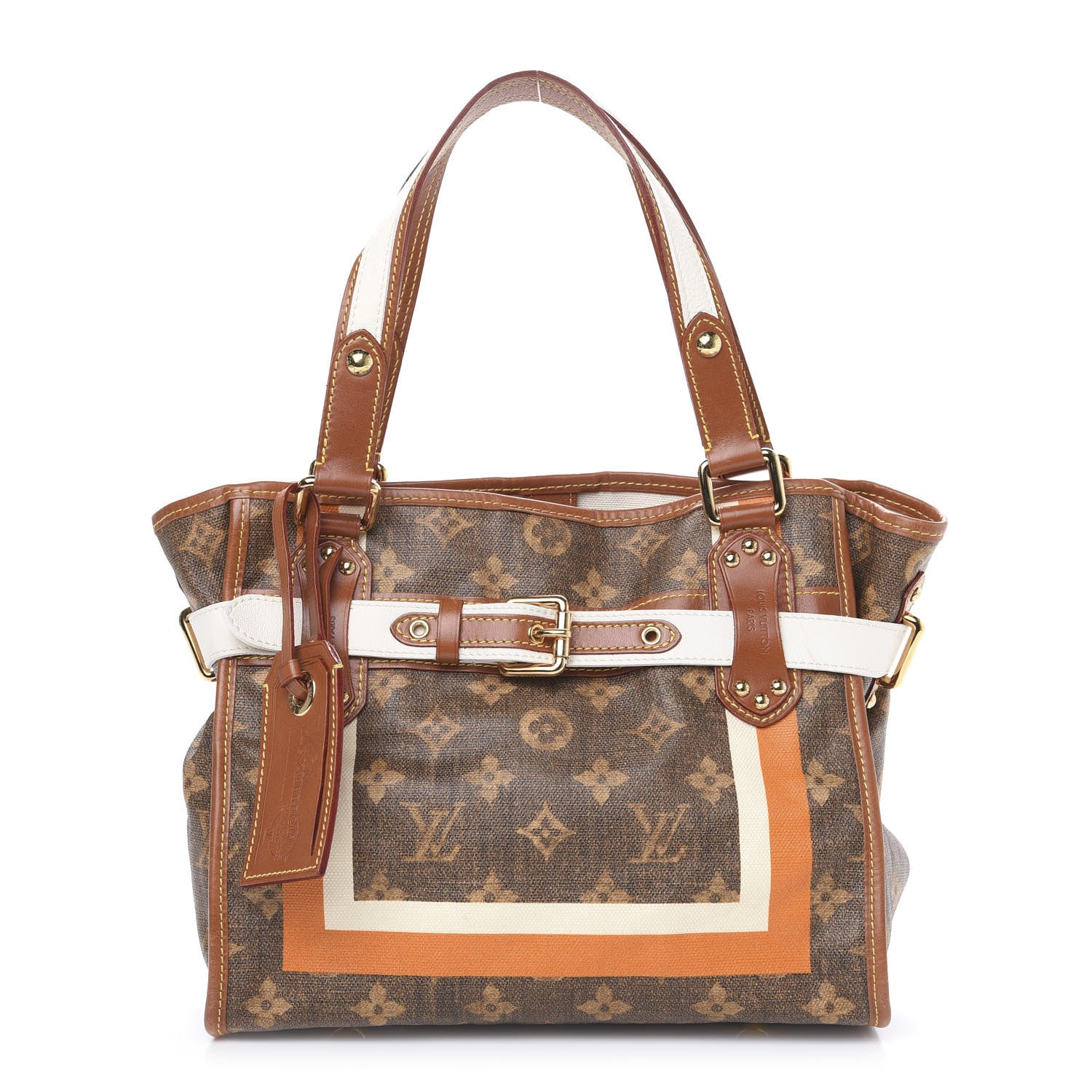 Louis Vuitton Monogram Rayures Tisse Sac PM 1 of 13