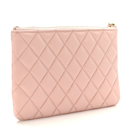 Chanel Caviar Quilted Coco Candy Small Cosmetic Case Pink 3 of 8