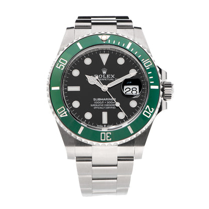 Rolex Stainless Steel 41mm Oyster Perpetual Submariner Date Starbucks Watch Black 126610LV 1 of 6
