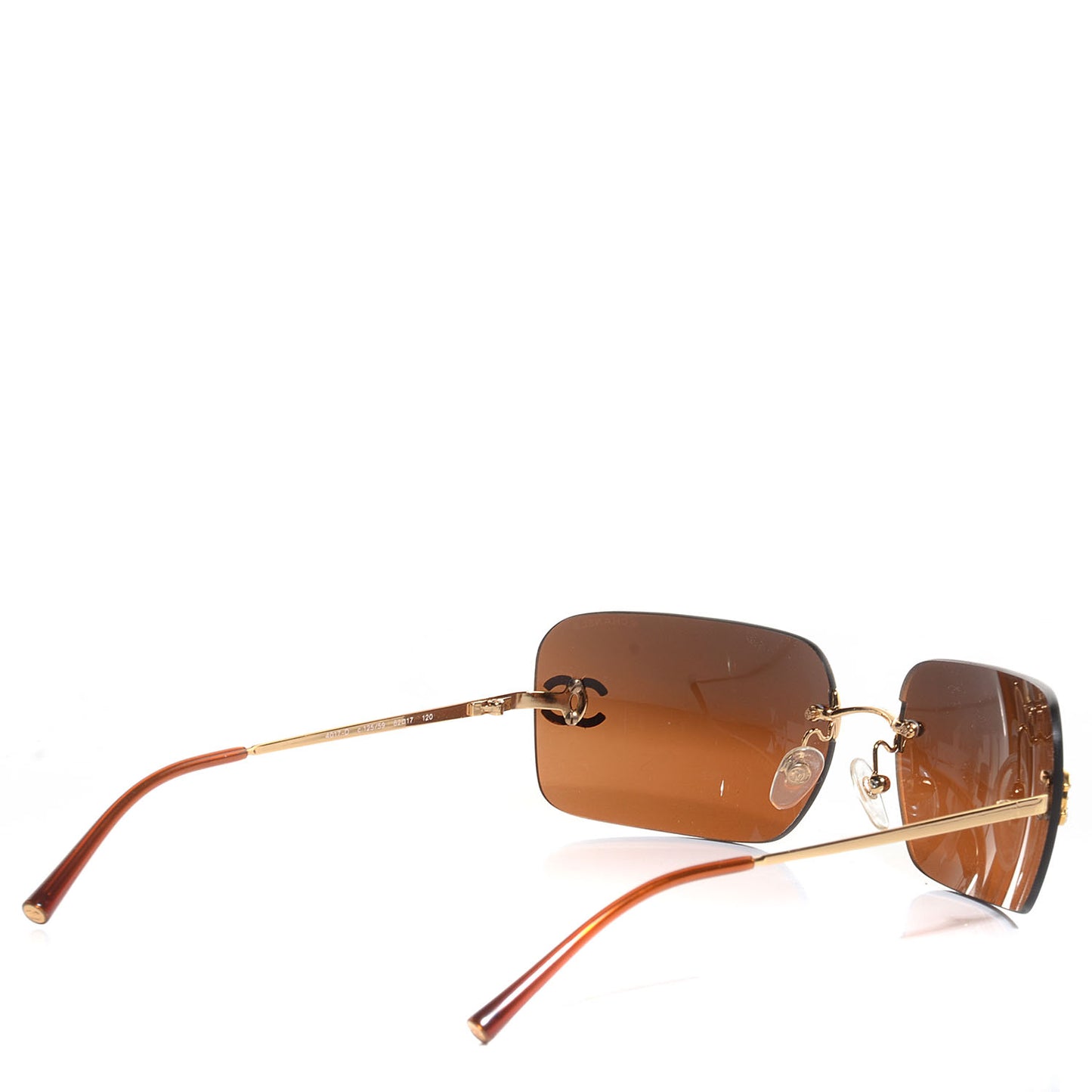Crystal CC Logo Sunglasses 4017-D