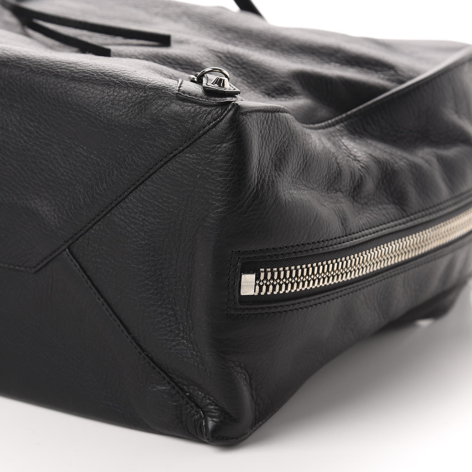 Balenciaga Supple Calfskin Papier A4 Zip Around Tote Black 7 of 10