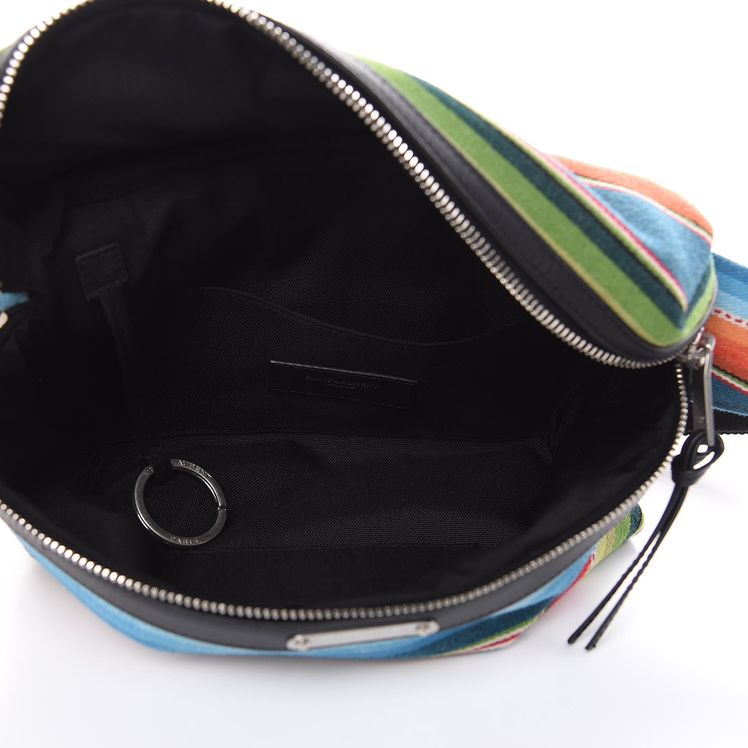Saint Laurent Wool Mexican Jacquard City Belt Bag Multicolor 5 of 12