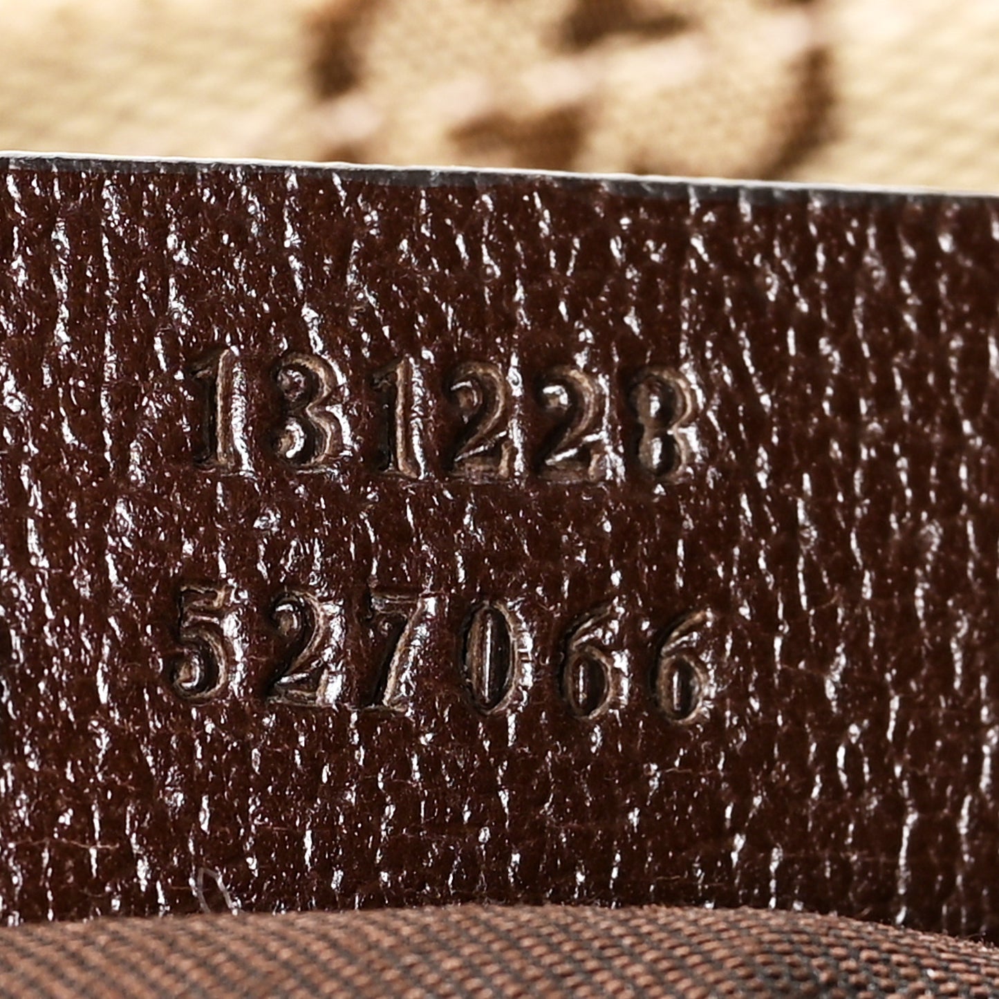 GG Monogram Small Web Handle Bucket Tote Dark Brown