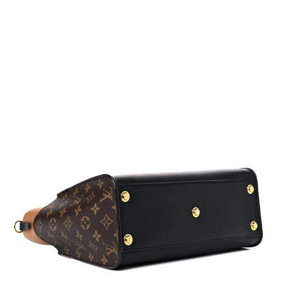 Louis Vuitton Calfskin Monogram On My Side Black 3 of 10