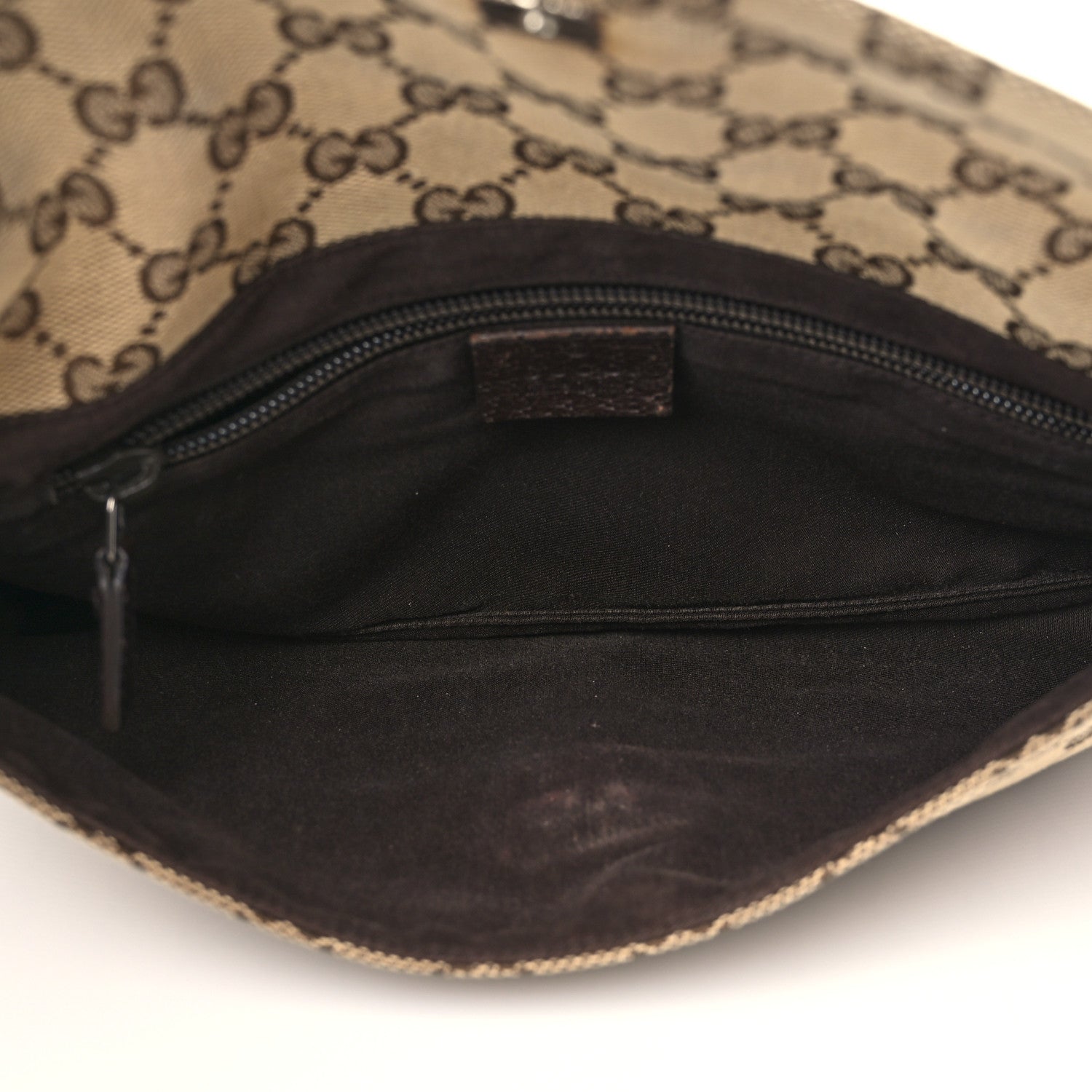 Gucci Monogram Belt Bag Dark Brown 5 of 9
