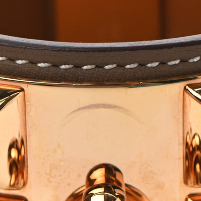 Hermes Swift Collier De Chien CDC Bracelet T2 Etoupe 11 of 13
