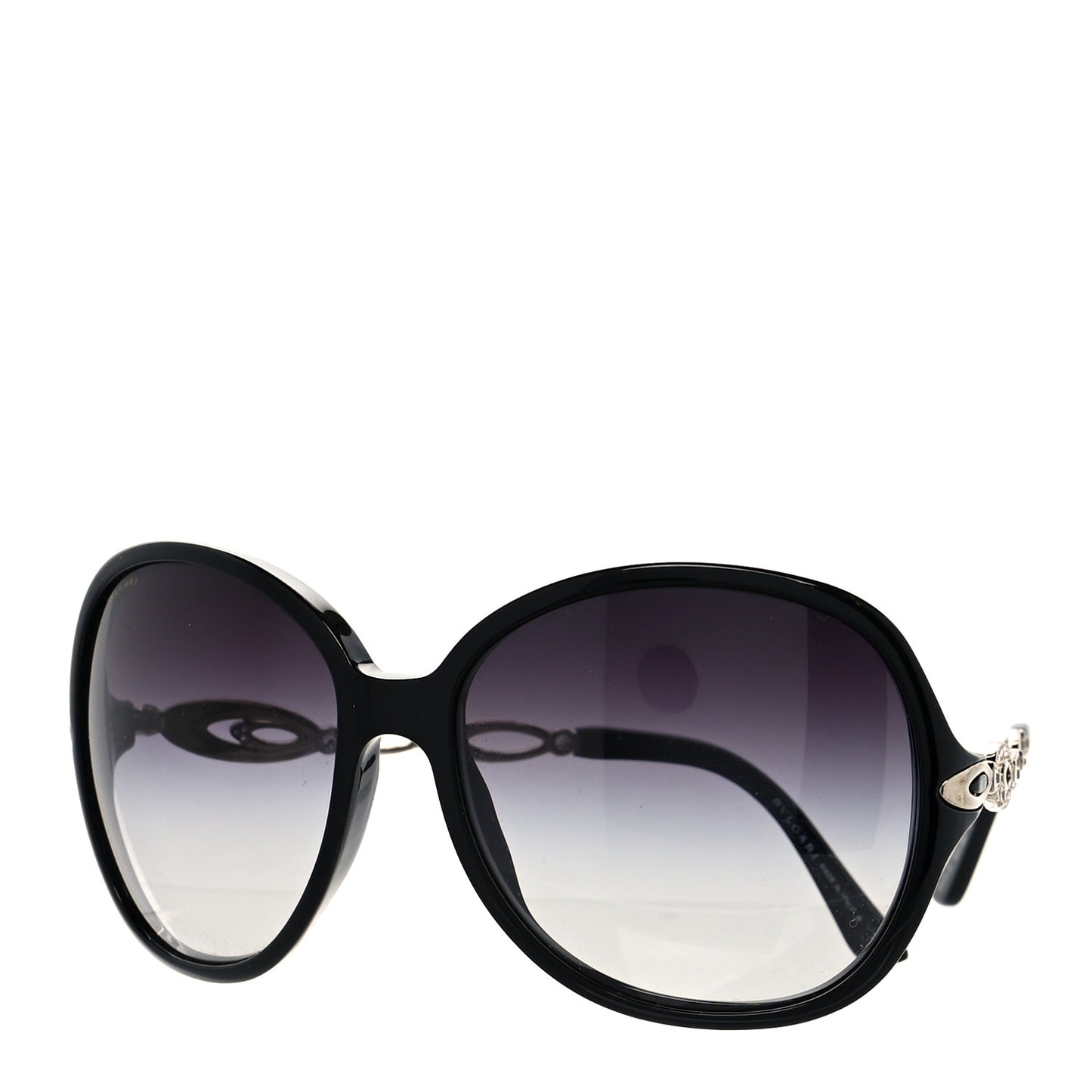 BVLGARI Swarovski Gem 8036-B Sunglasses Black