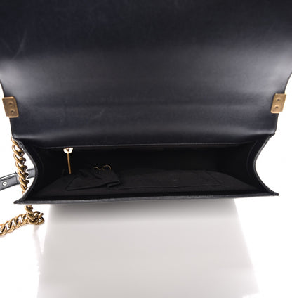 Chanel Lambskin Quilted Large Boy Flap Black 6 of 8