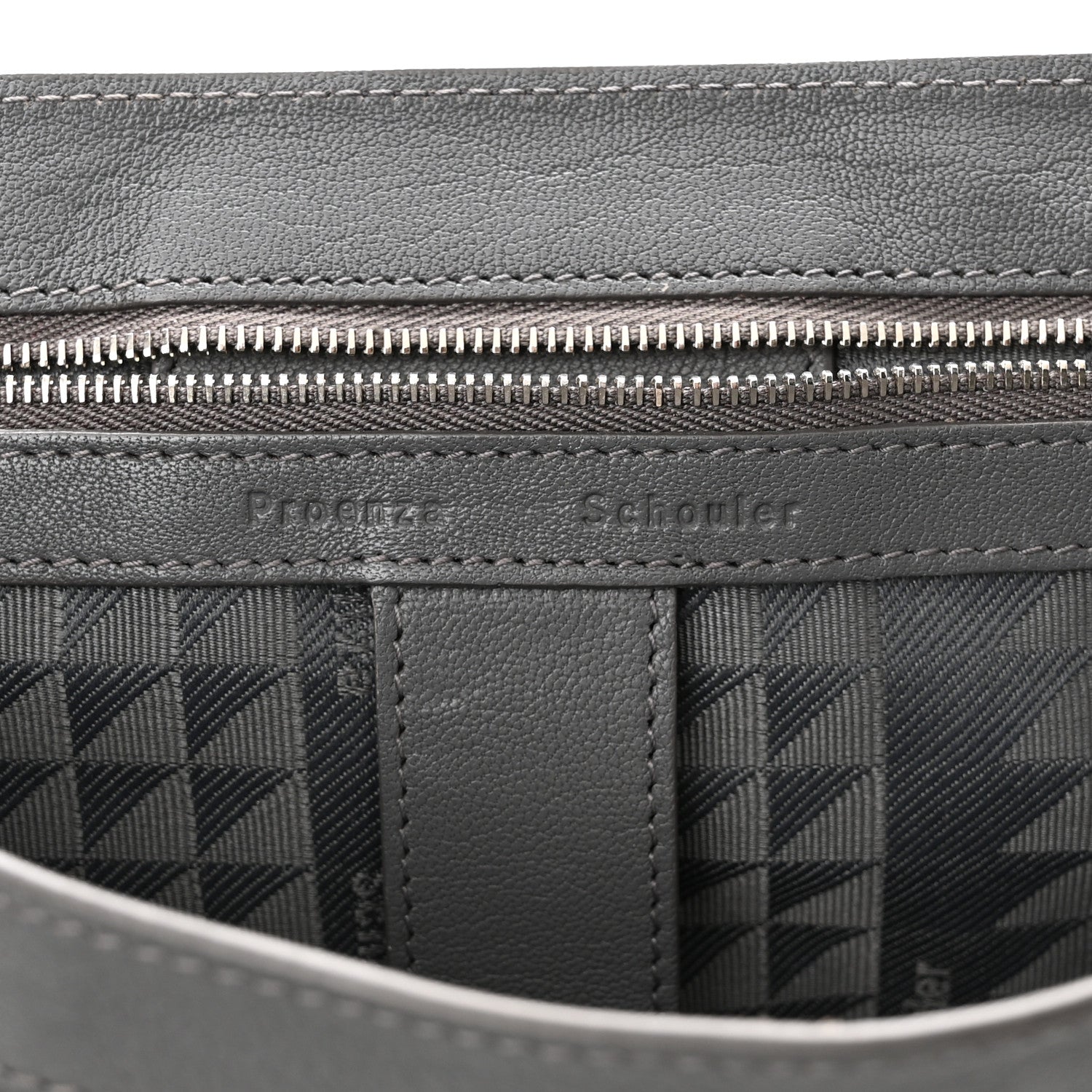 Proenza Schouler Lambskin Medium PS1 Satchel Heather Grey 6 of 11