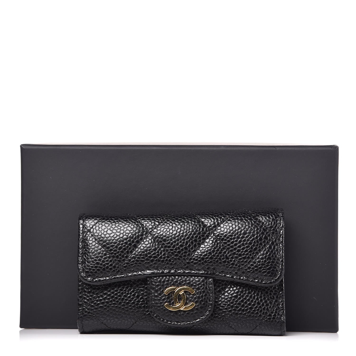 Chanel Caviar Quilted 6 Key Holder Black 9 of 9