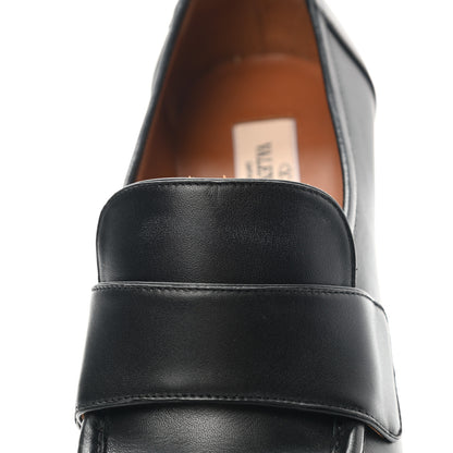 Valentino Garavani Nappa Soul Rockstud Loafer 100mm Pumps 41 Black 12 of 13