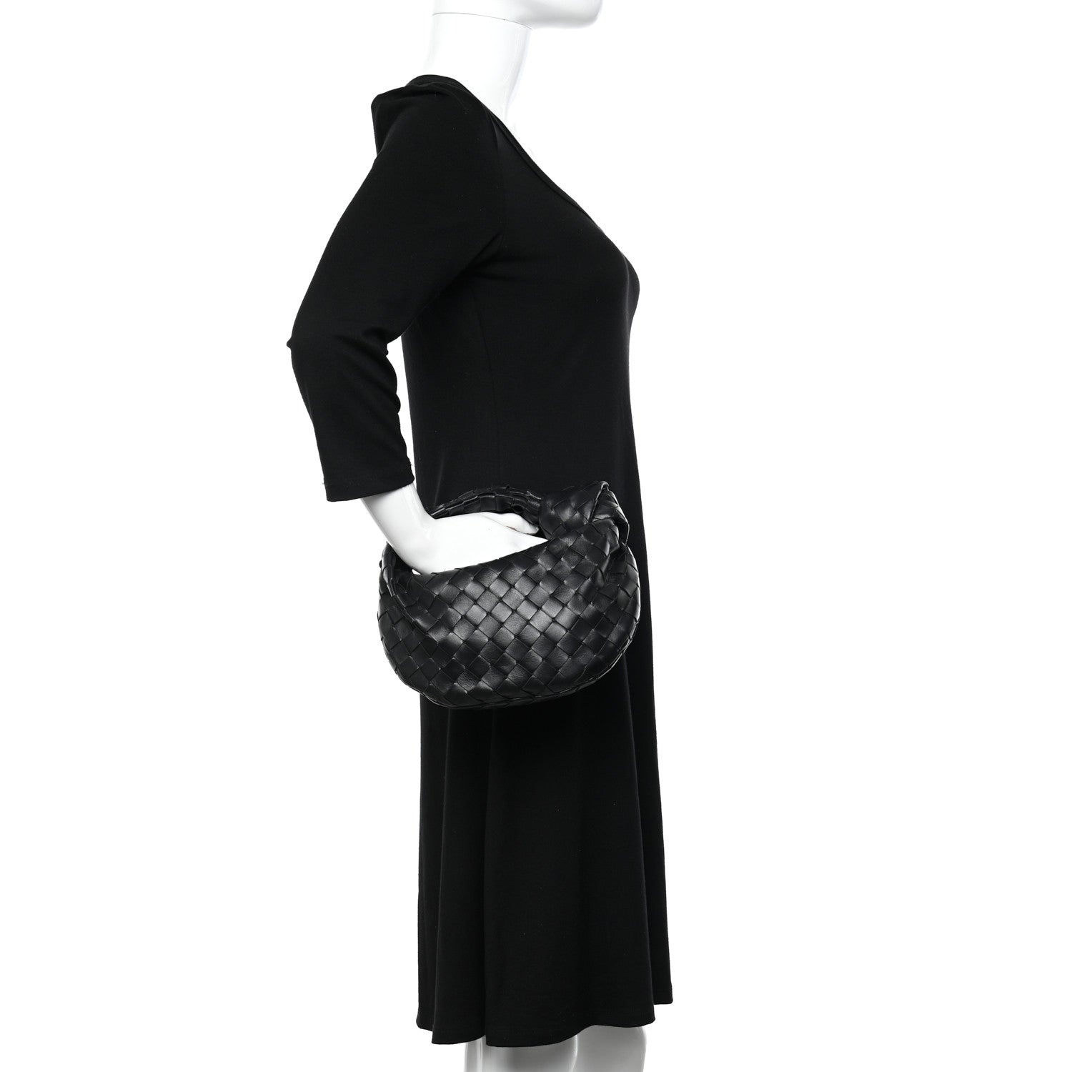 Bottega Veneta Nappa Intrecciato Mini Jodie Black 2 of 10