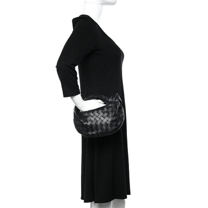 Bottega Veneta Nappa Intrecciato Mini Jodie Black 2 of 10