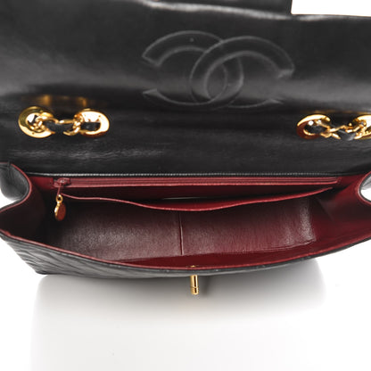 Chanel Lambskin Quilted XL Jumbo Single Flap Black 5 of 10
