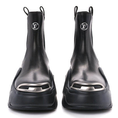 Louis Vuitton Calfskin Archlight 2.0 Block Heel Ankle Boots 37 Black 2 of 10