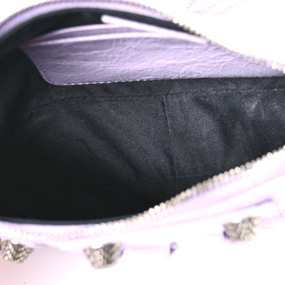 Balenciaga Agneau Arena Le Cagole Mini Purse With Chain Lilac 5 of 11