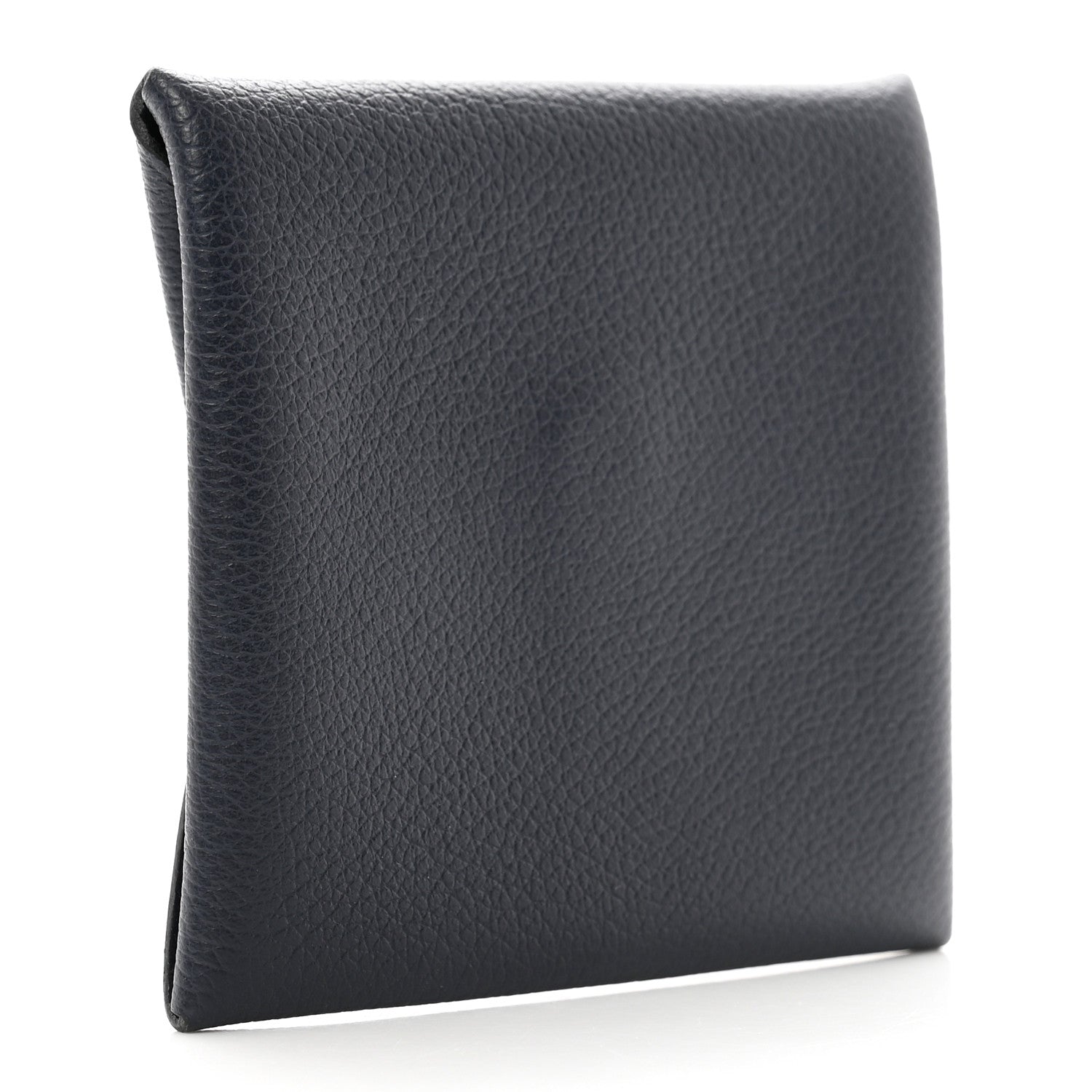 Hermes Chevre Mysore Bastia Coin Purse Bleu Indigo 3 of 7