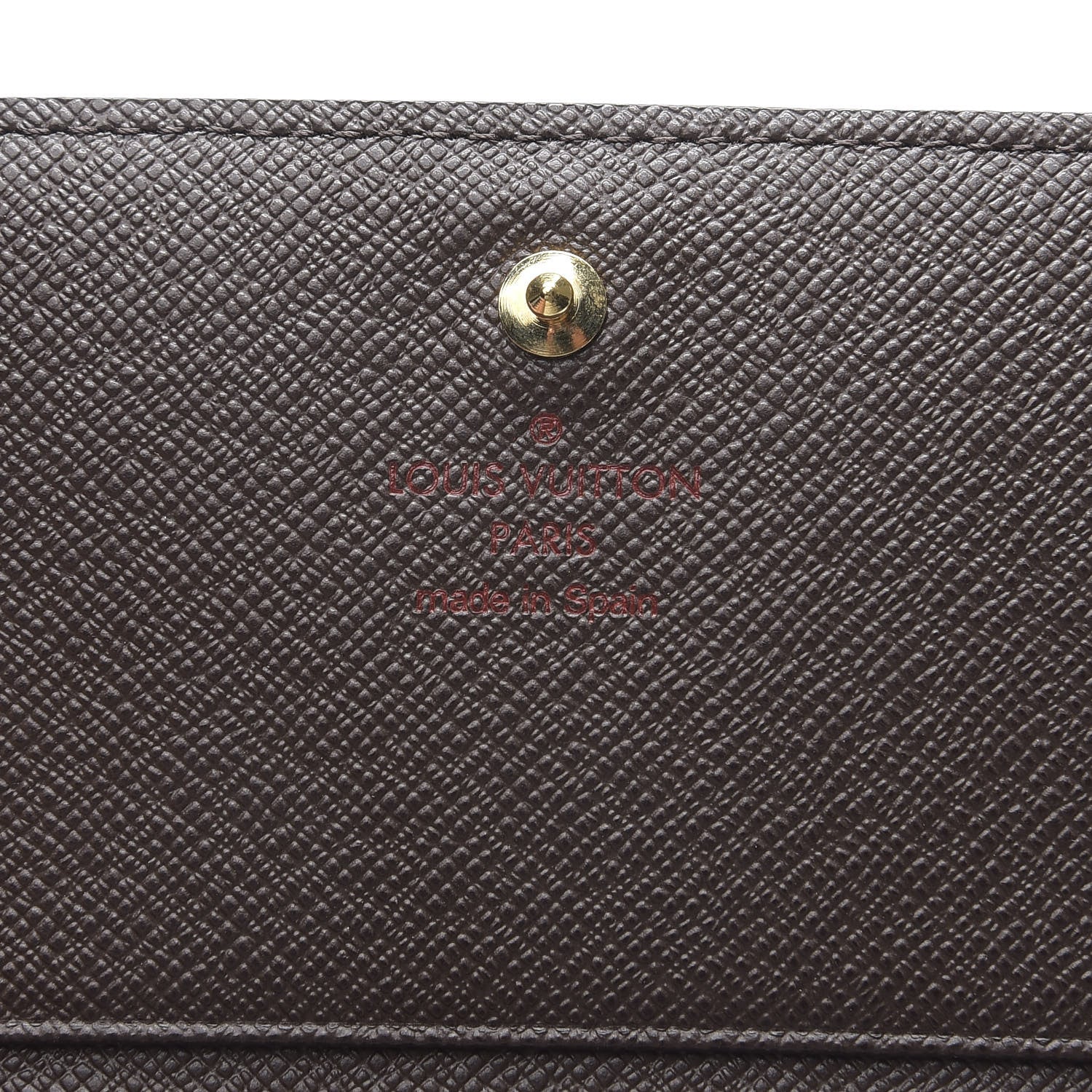 Louis Vuitton Damier Ebene Porte-Monnaie Billets Tresor Wallet 5 of 5