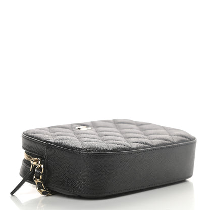 Chanel Caviar Quilted Vanity With Chain Black 4 of 11