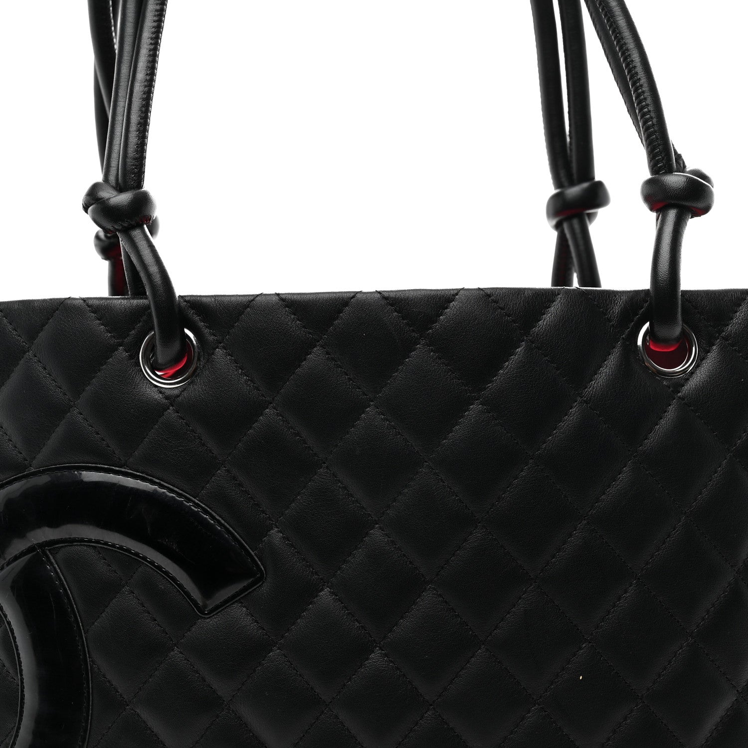 Chanel Calfskin Quilted Large Cambon Tote Black 8 of 10