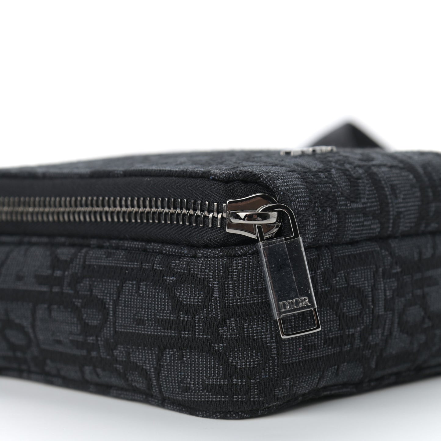 Oblique Crossbody Bag Black