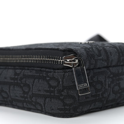 Christian Dior Oblique Crossbody Bag Black 6 of 8