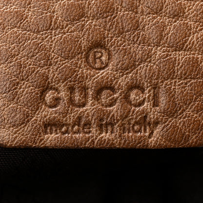Gucci Monogram Bamboo Bar Medium Tote Brown 6 of 10