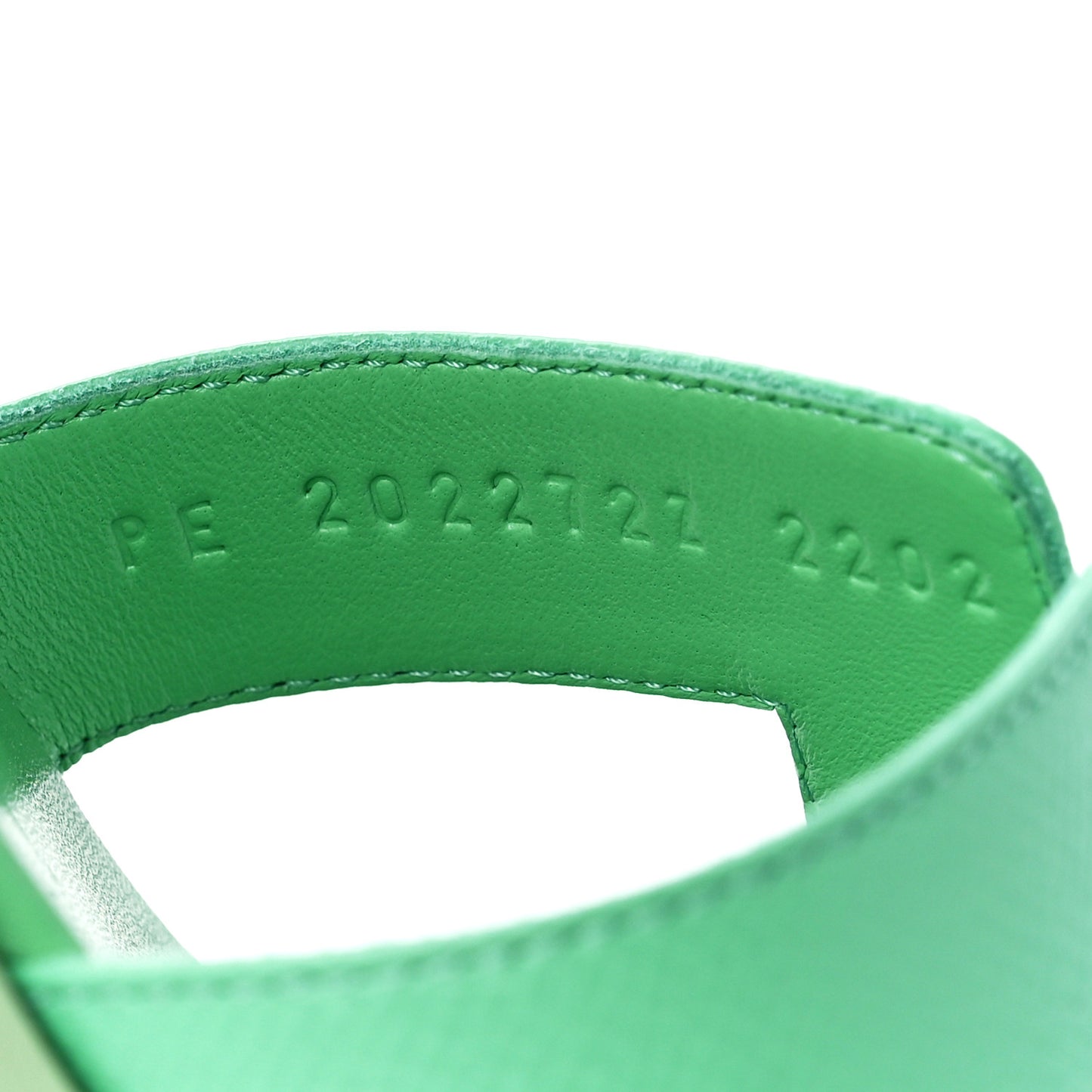 Epsom Oran Sandals 40.5 Vert Pomme