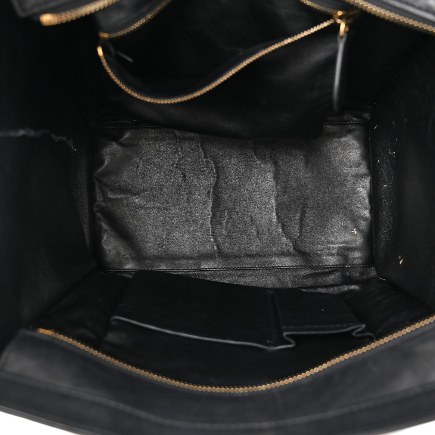 Smooth Calfskin Mini Luggage Black