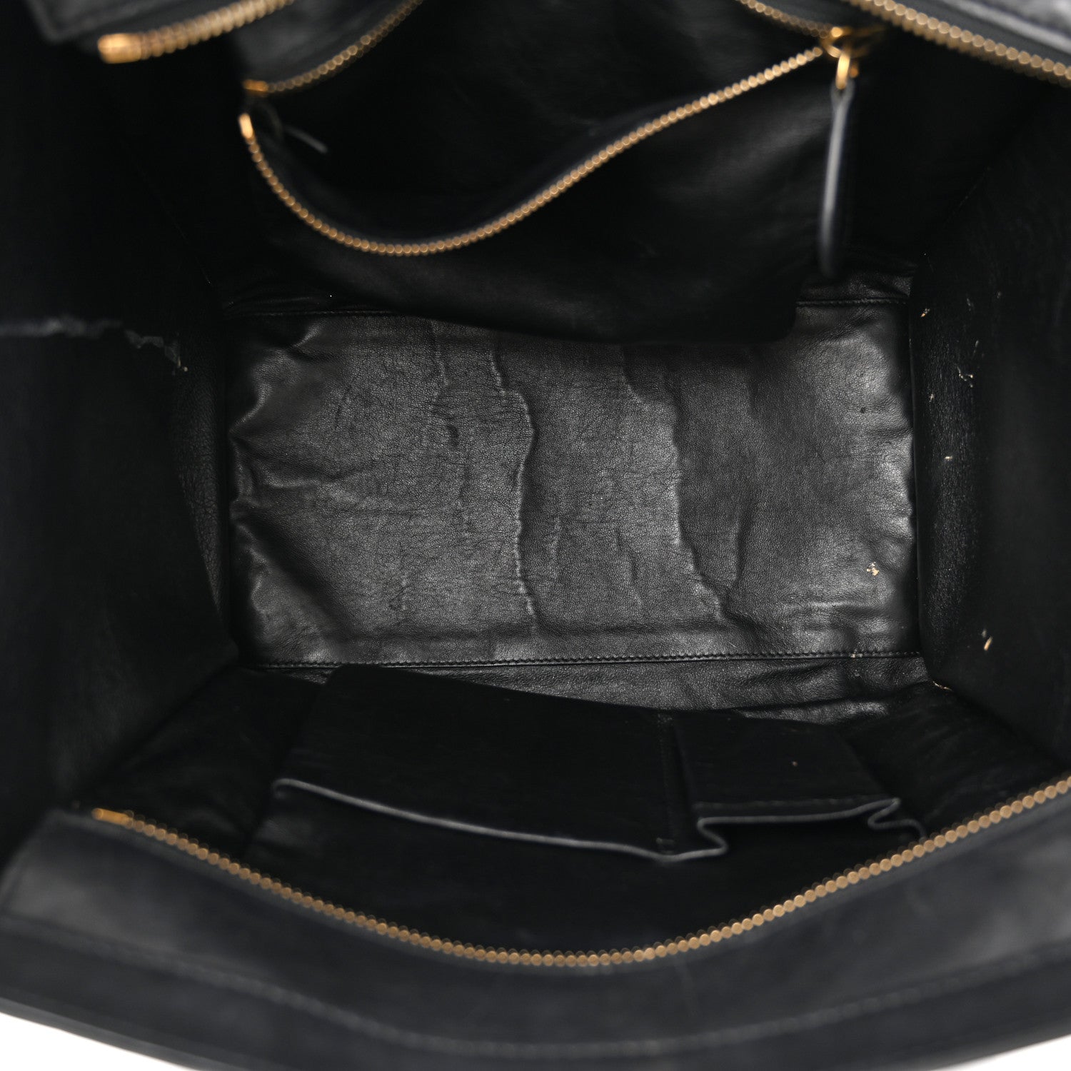 Celine Smooth Calfskin Mini Luggage Black 5 of 19