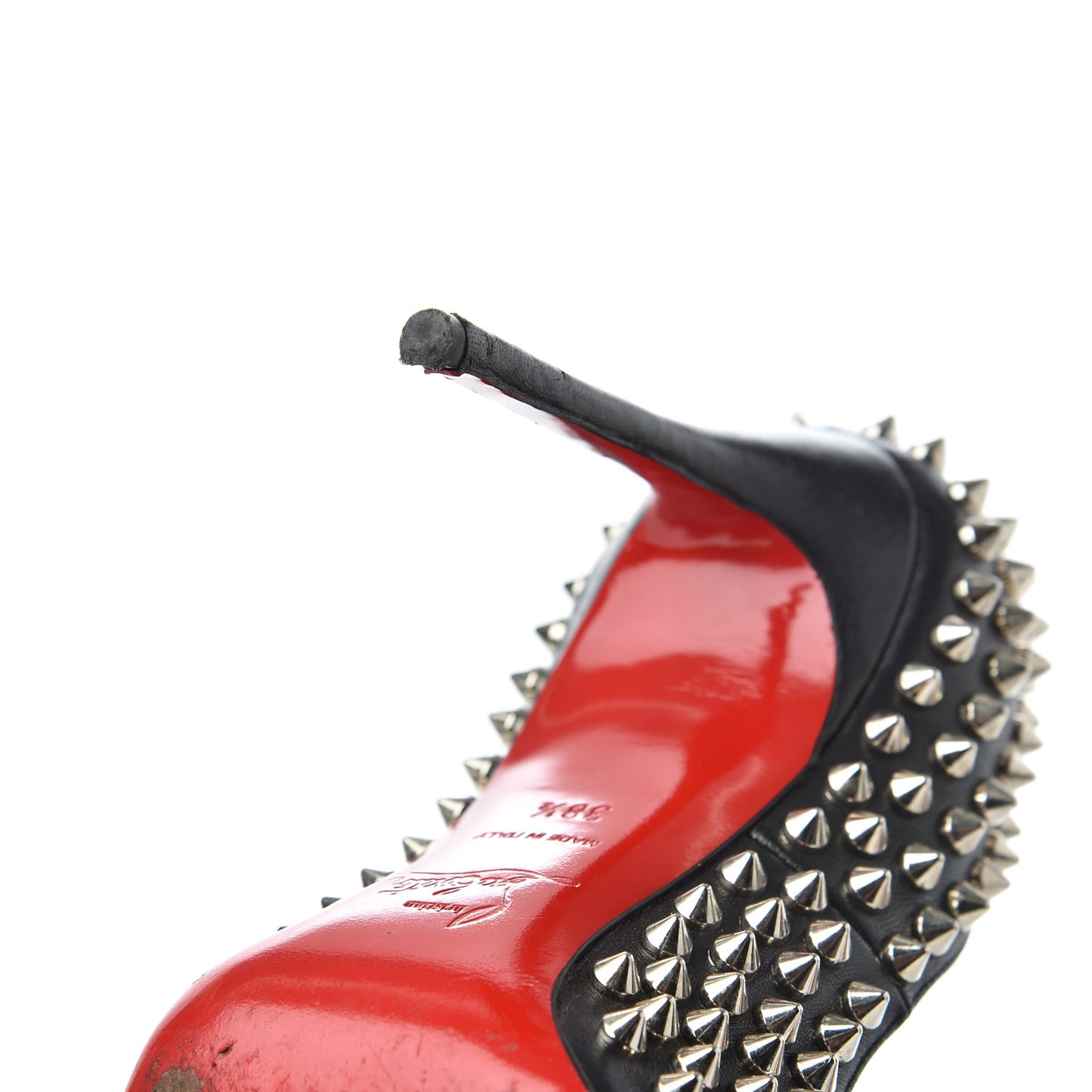 Nappa Fifi Spikes 100 Pumps 38.5 Black