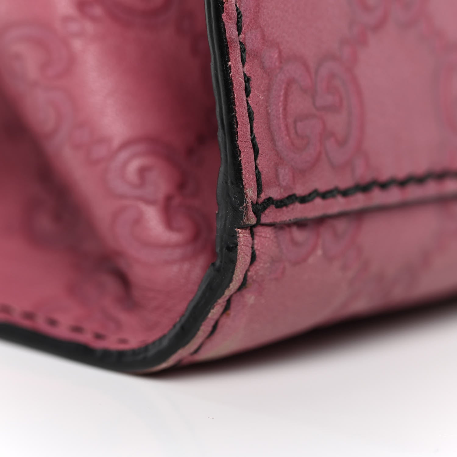 Gucci Guccissima Large Emily Chain Shoulder Bag Peonia Flower 7 of 20