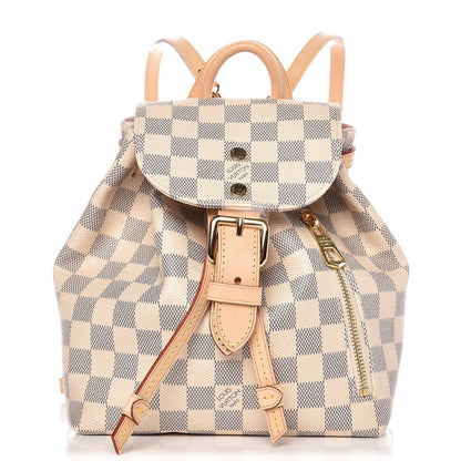 Louis Vuitton Damier Azur Sperone BB Backpack 1 of 6