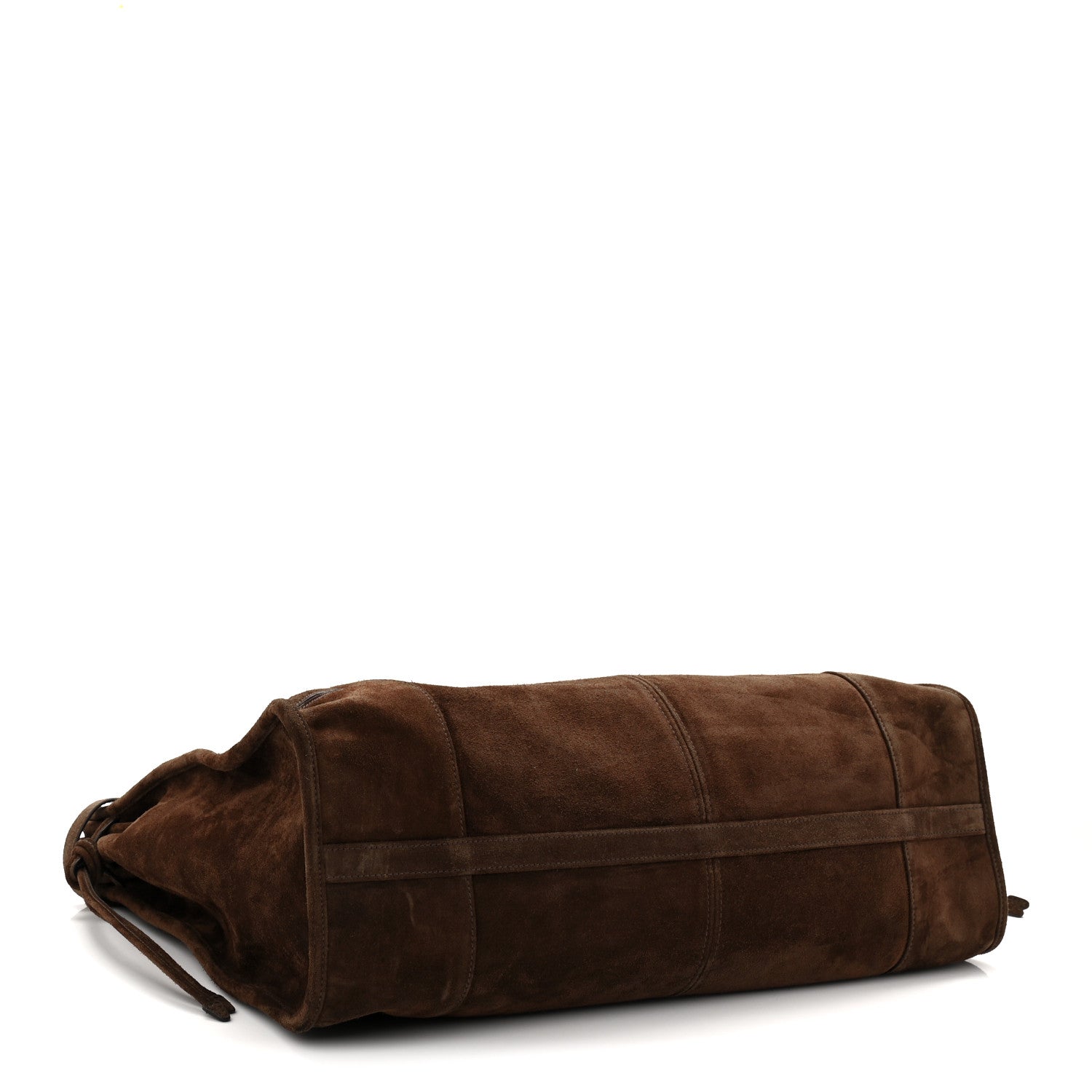 Prada Suede Bonnie Tote Cocoa Brown 4 of 9