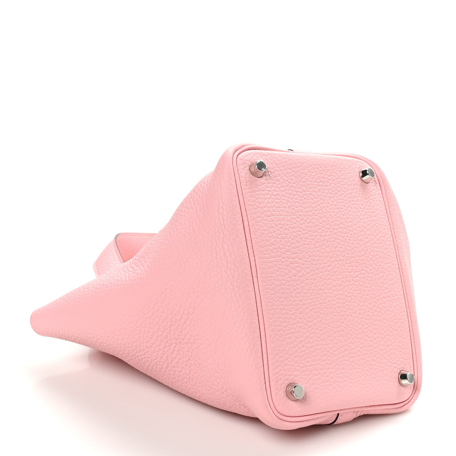 Hermes Taurillon Clemence Picotin Lock 18 PM Rose Sakura 4 of 10