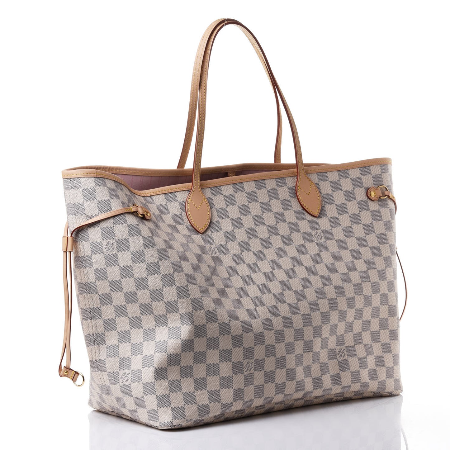 Damier Azur Neo Neverfull GM Rose Ballerine