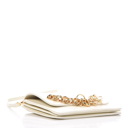 Chloe Calfskin Drew Bijou Clutch Natural White 4 of 8