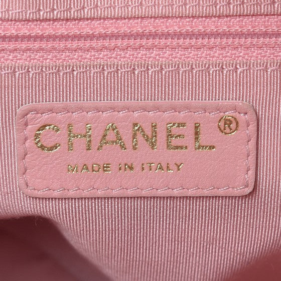 Chanel Caviar Quilted Petit Timeless Shopping Tote PTT Pink 6 of 15