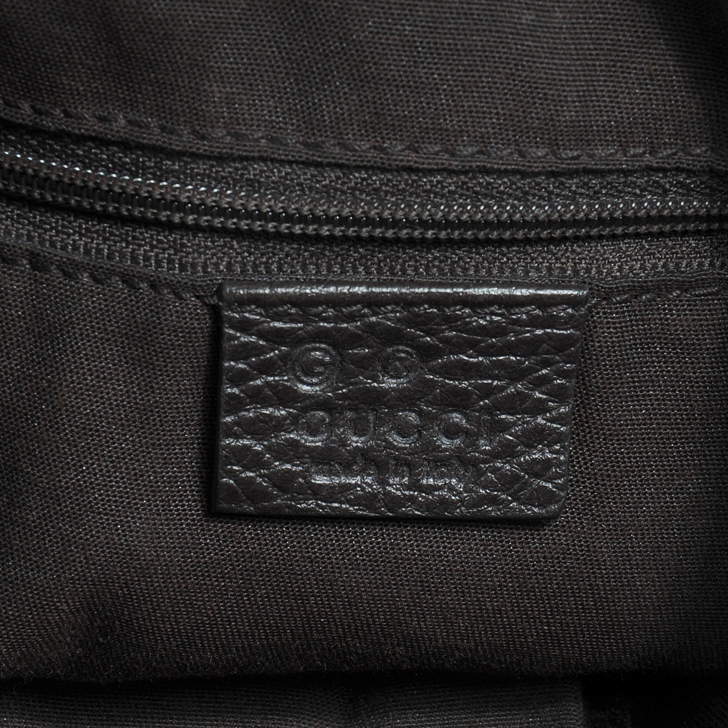 Gucci Canvas GG Hysteria Tote Brown 6 of 7