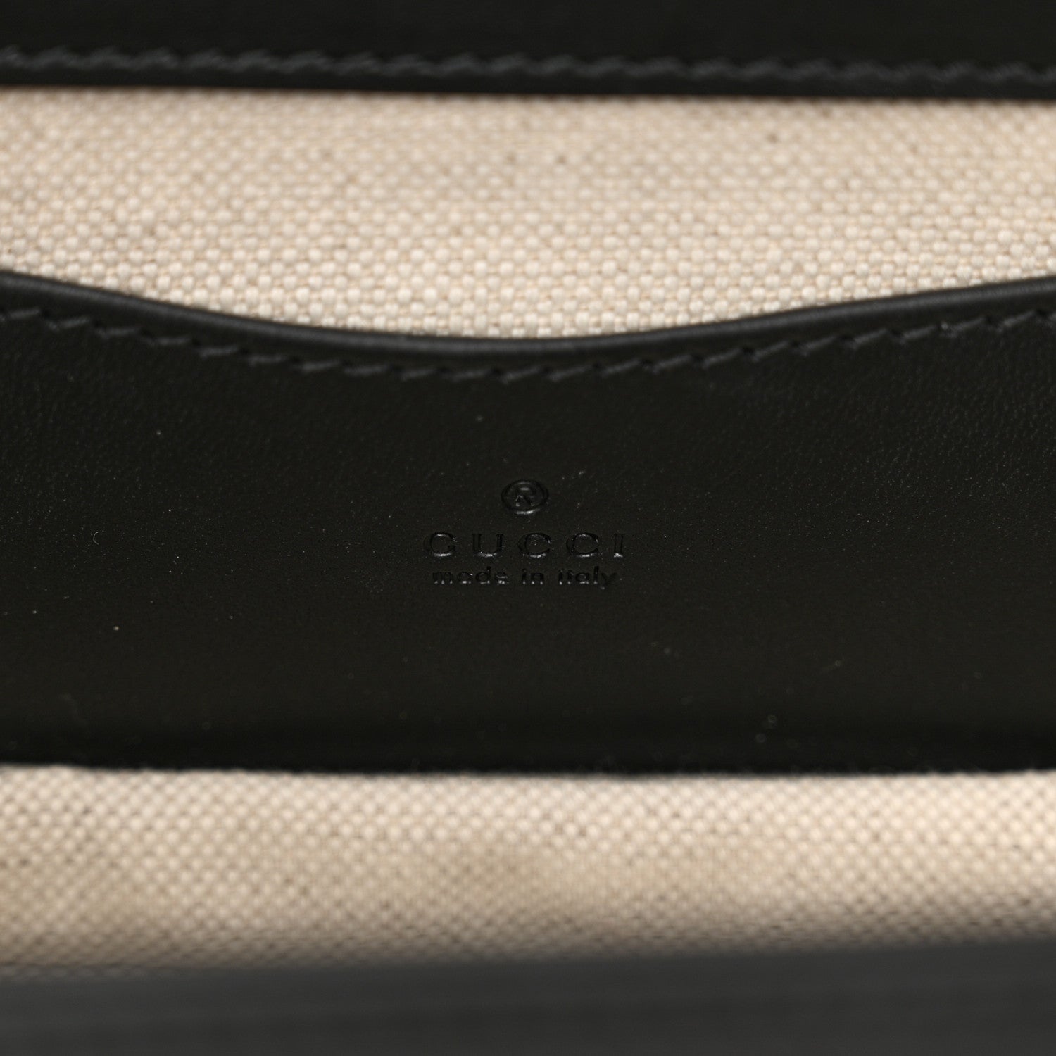 Gucci Calfskin Bamboo Mini 1947 Belt Bag 80 32 Black 6 of 10