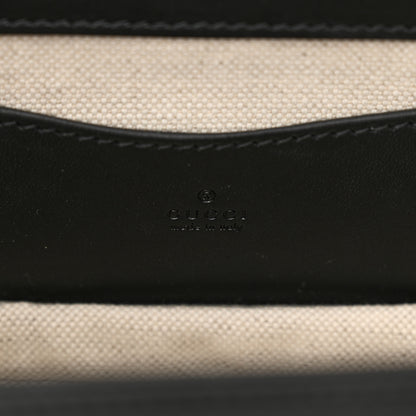 Gucci Calfskin Bamboo Mini 1947 Belt Bag 80 32 Black 6 of 10