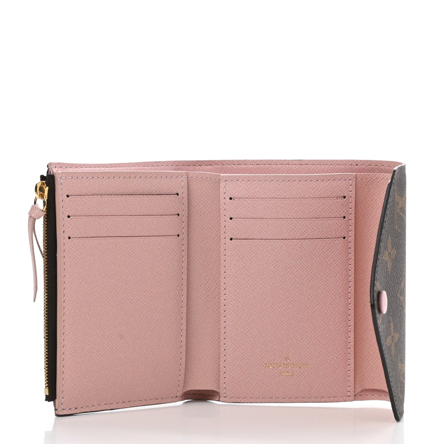Monogram Victorine Wallet Rose Ballerine