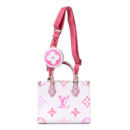 Louis Vuitton Monogram Giant By The Pool 2.0 Onthego PM Pink 1 of 9