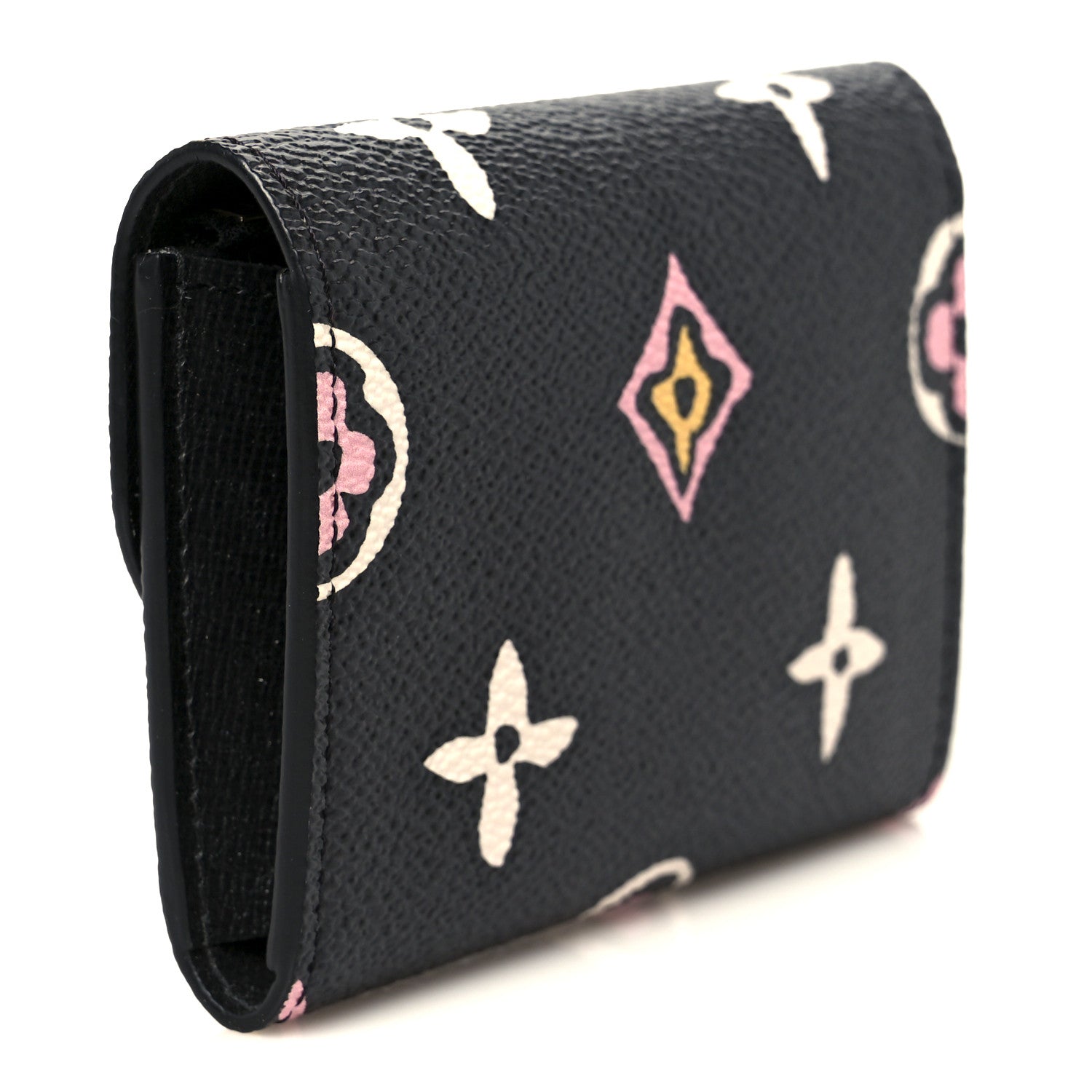 Louis Vuitton Monogram Giant Wild At Heart Rosalie Coin Purse Black 3 of 7