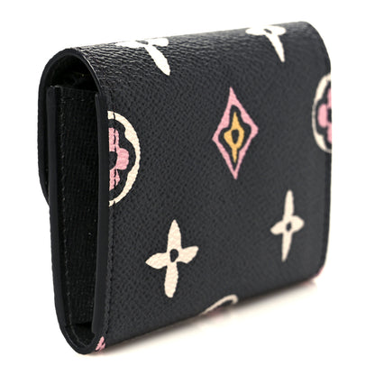 Louis Vuitton Monogram Giant Wild At Heart Rosalie Coin Purse Black 3 of 7