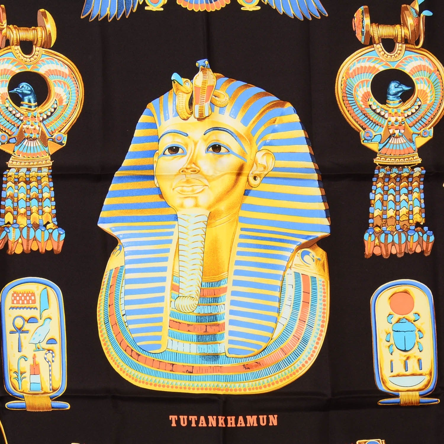 Hermes Silk Tutankhamun Scarf 90 1 of 5